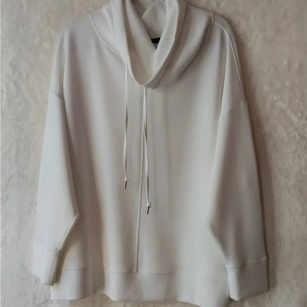 Jones New York Cream Cowl Neck Sweater